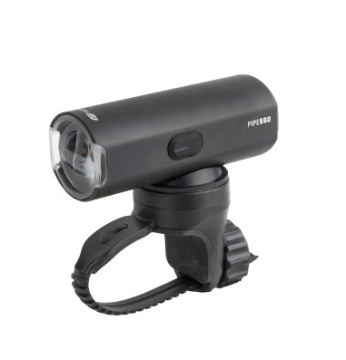 Světlo přední FORCE PIPE 550LM USB, černé