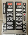 NÁLEPKY Rock Shox černo-bílo-červené