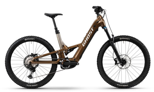 GHOST E-ASX Advanced Low Brown Bear/Stone Glossy