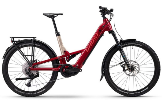 GHOST E-ASX Essential Low EQ Rebel Red/Coffee Pebble