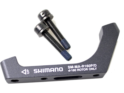 Adaptér Shimano SM-MA-R160P/D zadní 160mm, rám Flat Mount , brzda PostMount