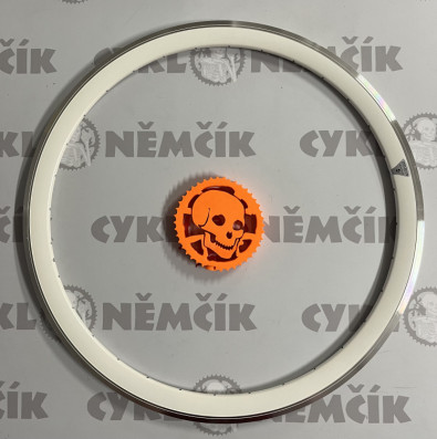 Kola napletená AERO 40 + HB505+FH35 BÍLÉ