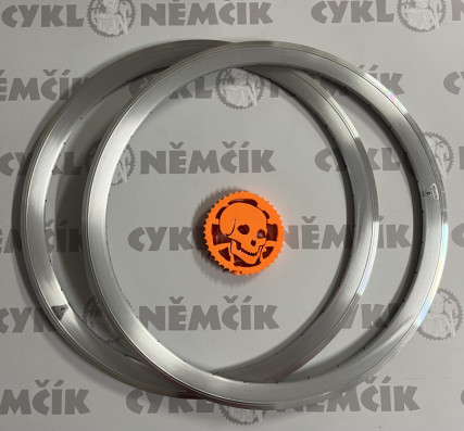 Kola napletená AERO 40 + HB505+FH35 SILVER