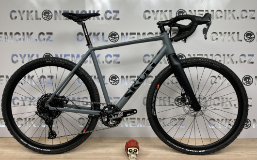 Kolo SKULL Gravel GRX 2x10 Tiagra 4700 šedá mat