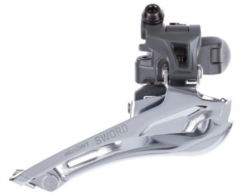 MicroSHIFT SWORD FD-G7020-B přesmykač, 2x10, na objímku