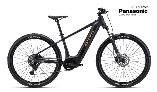 CTM PULZE GX - matná čierna