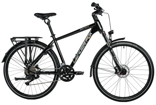 Kolo Leader Fox ESPIRIT PÁNSKÝ 28 ČERNÁ