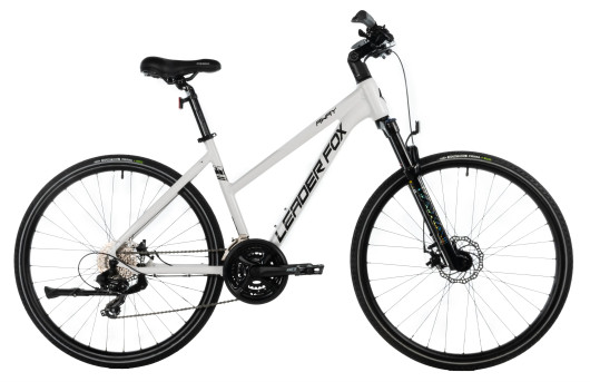 Krosové kolo Leader Fox AWAY dámské BÍLÉ