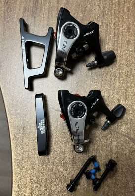 Kotoučové brzdy Tektro TRP Spyre mechanické