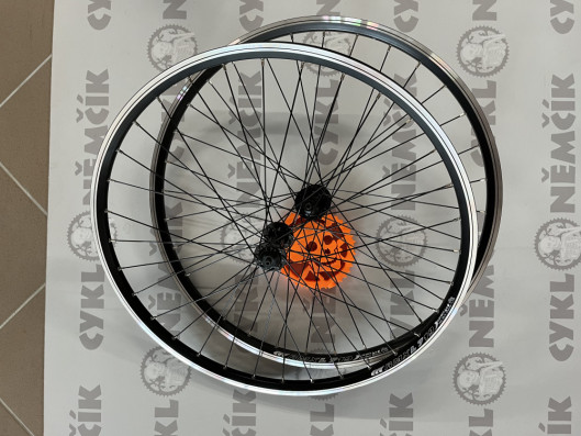 Kolo zadní napletené Remerx Dragon 28" + náboj Force závit ložisko