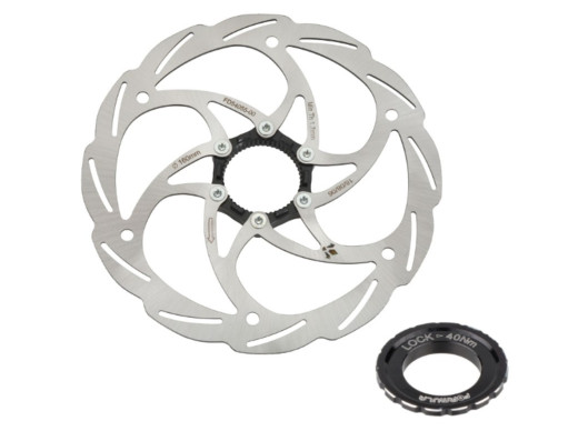 Brzdový kotouč Formula Monolithic 160mm Center Lock - vnější ozubení matice