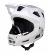 Přilba FORCE DROP downhill, bílo-šedá