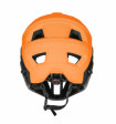 Přilba FORCE VENOM downhill, oranžovo-černá
