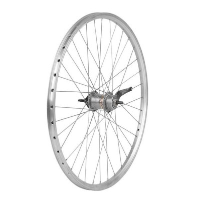 Kolo zadní NEXUS 26" zadní (nerez) 3speed