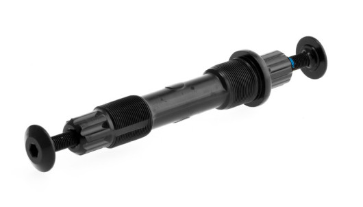 CrMo stredová oska s priemerom 19mm a 8 drážkami. Dĺžka 150mm. Vhodná pre kľuky BeFly Blade. Hmotnosť 350g