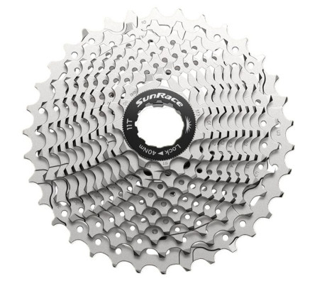 Kazeta SunRace CSRX11EAV 11 11-34z GRAVEL METALLIC