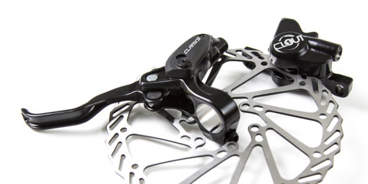 Hydraulické brzdy Clarks CLOUT 1 přední+zadní+kotouče