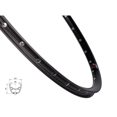 Ráfek 29" MACH1 NEO DISC 622 x 19, 36 děr, černý