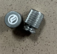 Čepička ventilku MOTO SILVER W 2ks