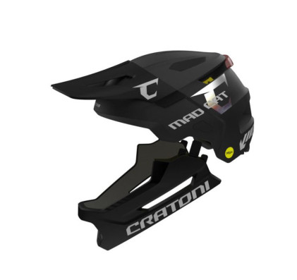Dětská helma CRATONI MadCat MIPS Black Matt - S/M (49-56cm)