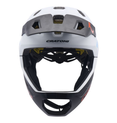 Dětská helma CRATONI MadCat MIPS White/Black Matt - S/M (49-56cm)