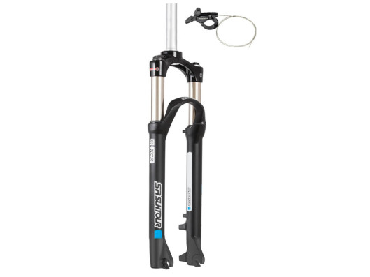 Vidlice Suntour XCR RL-R Air, 100mm,AIR, černá matná