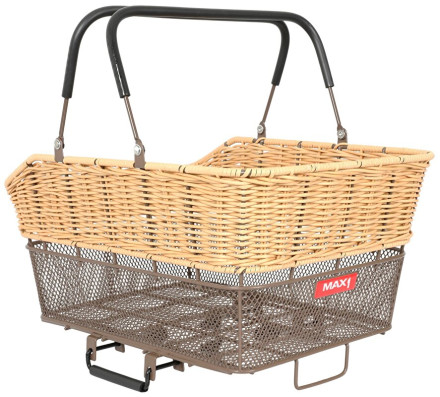 Koš zadní na kolo MAX1 Lux 1.0 s pružinovým adaptérem