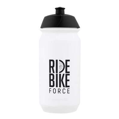 Láhev F RIDE BIKE 0,5 l, transparentní-černá