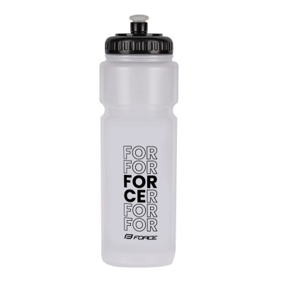 Láhev FORCE DAILY 0,75 l, transparentní-černá