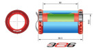 FSA středové zložení klik BB386EVO na BSA68mm EVO8681