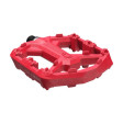 Pedály CRANKBROTHERS Stamp 0 Small Bright Red