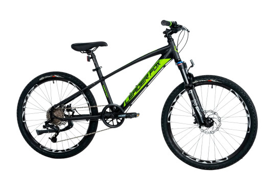 KOLO LEADER FOX CAPITAN CHLAPECKÝ, MTB 24",černo zelená