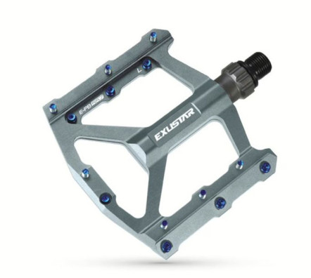 Pedály BMX EXUSTAR PB557, šedé