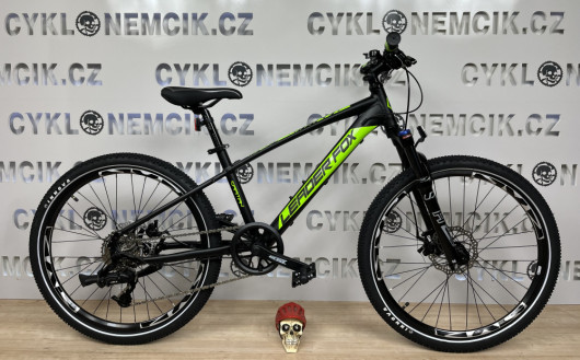 KOLO LEADER FOX CAPITAN CHLAPECKÝ, MTB 24",černo zelená