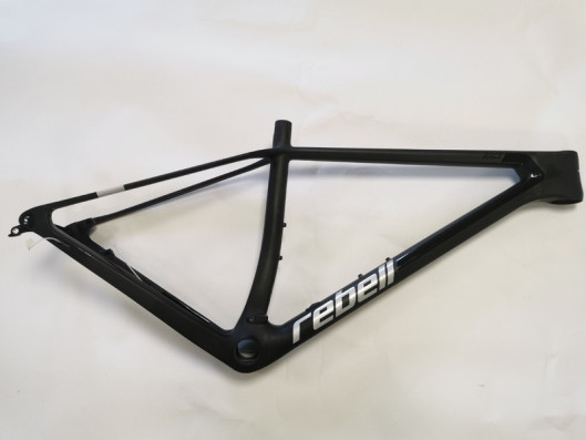 Rám Dema REBEL Elite L 19" black-chrome karbon