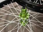 Kola napletená BMX 34R Black-Green-White
