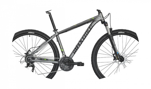 Rám Maxbike M509 19" šedý matný + zelená