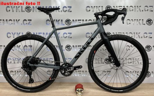 Kolo SKULL Gravel GRX 1x12 ŠEDÁ mat pevná vidlice