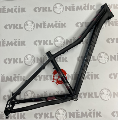 Rám Maxbike M509-D 15" černý matný + fialová