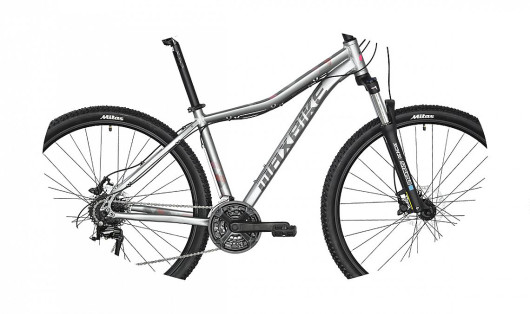 Rám Maxbike M509-D 17" šedý matný + červená