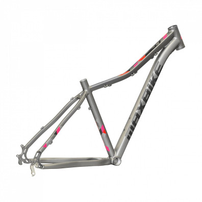 Rám Maxbike M509-D 17" šedý matný + červená