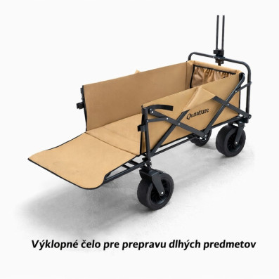 Skládací kempingový vozík RockBros Qunature, objem 180L