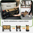 Skladací kempingový vozík RockBros Qunature, objem 120L