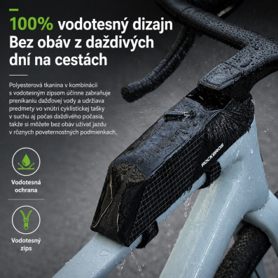 Taška RockBros aerodynamická na rám, 0,6L, vodotěsná
