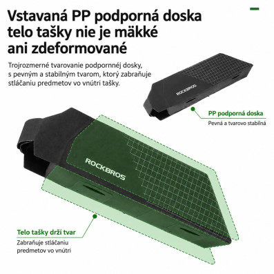 Taška RockBros aerodynamická na rám, 0,6L, vodotěsná