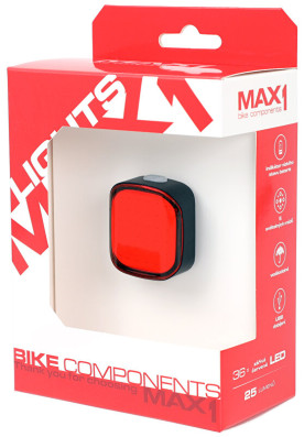 Blikačka zadní MAX1 Sirius USB 25 lm