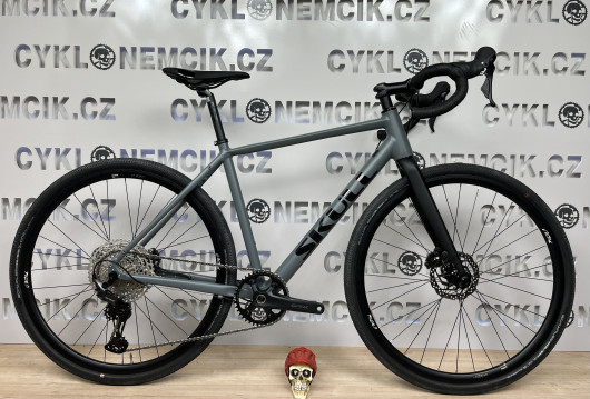 Kolo SKULL Gravel GRX 1x12 ŠEDÁ mat pevná vidlice