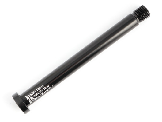 Pevná osa náboje Alu CNC Hololow- Superlight ,přední - délka 125mm, 12mm x 1,5 - 12mm