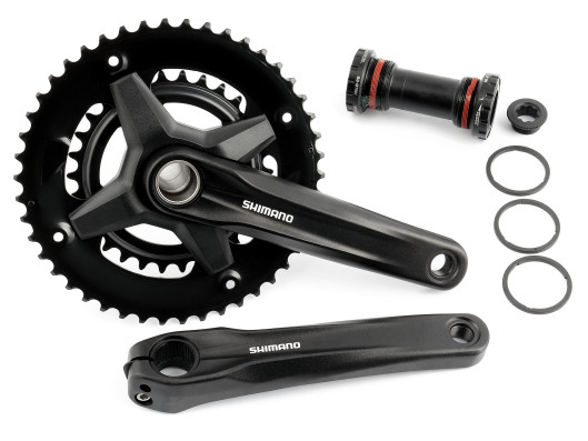 SHIMANO FC-MT210 170mm, 46x30z kliky 2x9kol + středové složení BSA Shimano BB-MT501