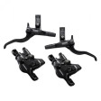 Brzdy Shimano Deore BR-MT410/BL-M4100 přední + zadní bez kotoučů
